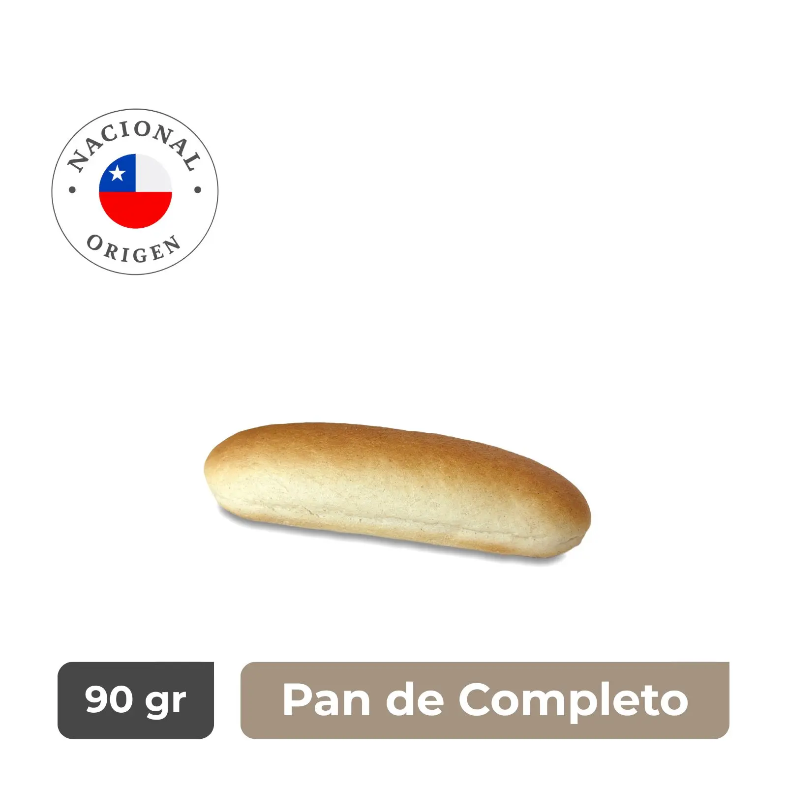 Pan de Completo 17 cm - Caja 4,5 kg