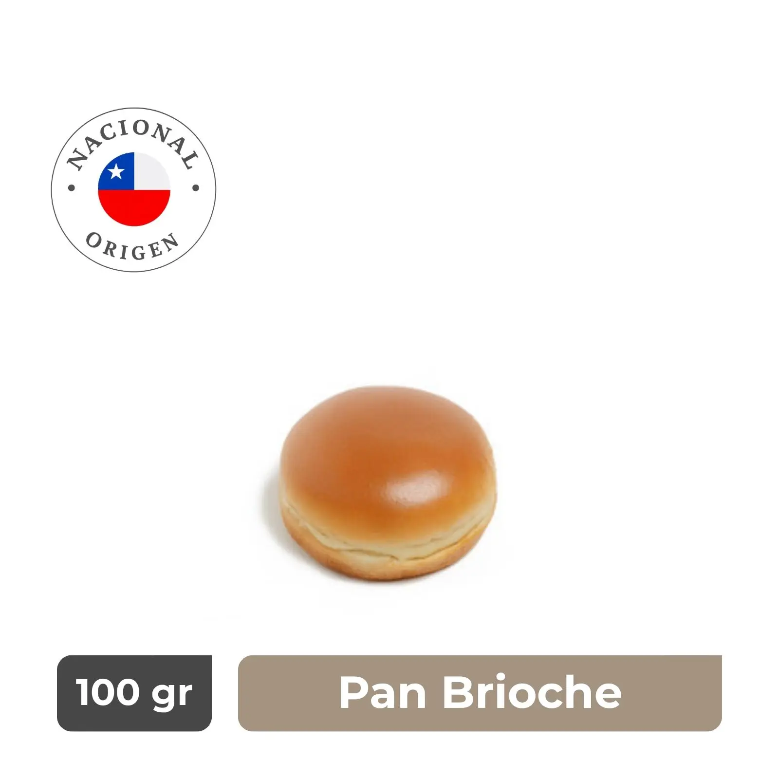 Pan Brioche 12 cm - Caja 140 unidades