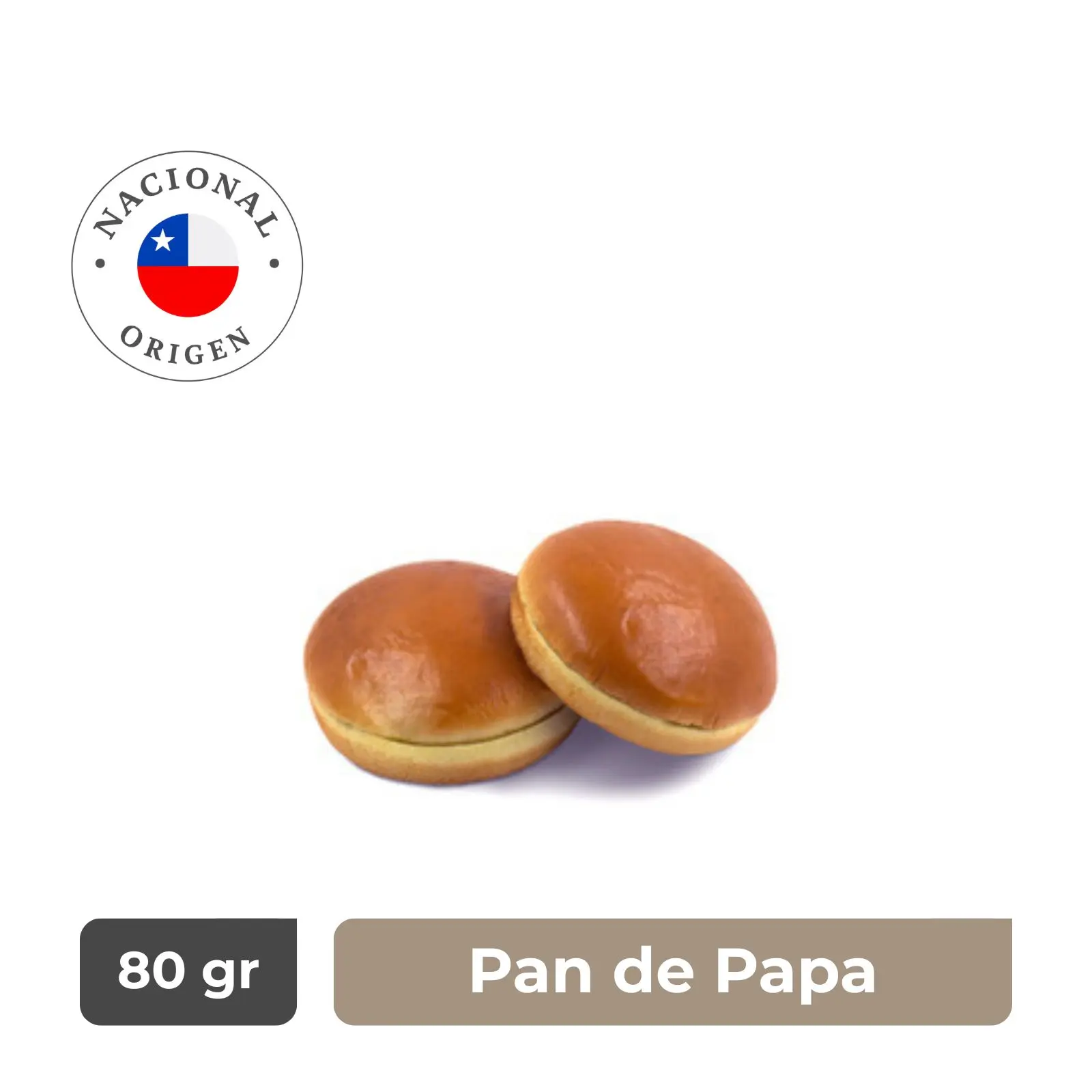 Pan de Papa 12 cm - Caja 80 unidades