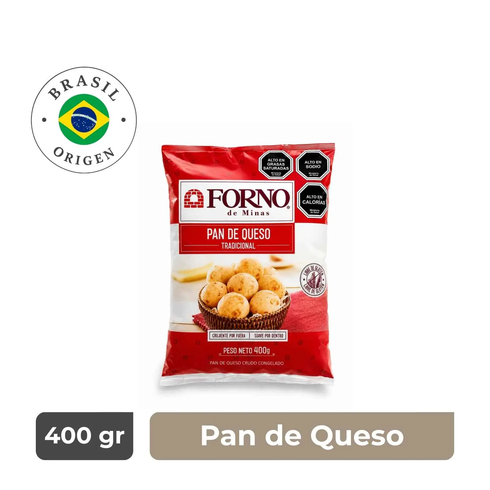 Pan de Queso para Hornear - Caja 26 unidades