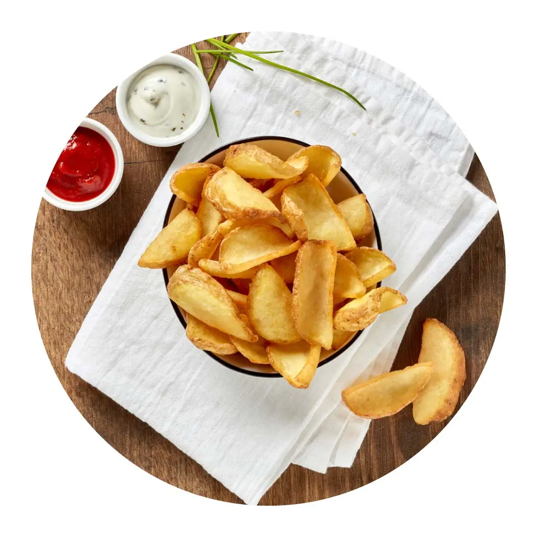 Papas Pre Fritas Dippers - Corte Rústico - Caja 10 kg miniatura 2