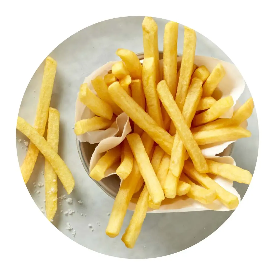 Papas Pre Fritas 7x7 mm - Corte Bastón - Caja 10 kg miniatura 2