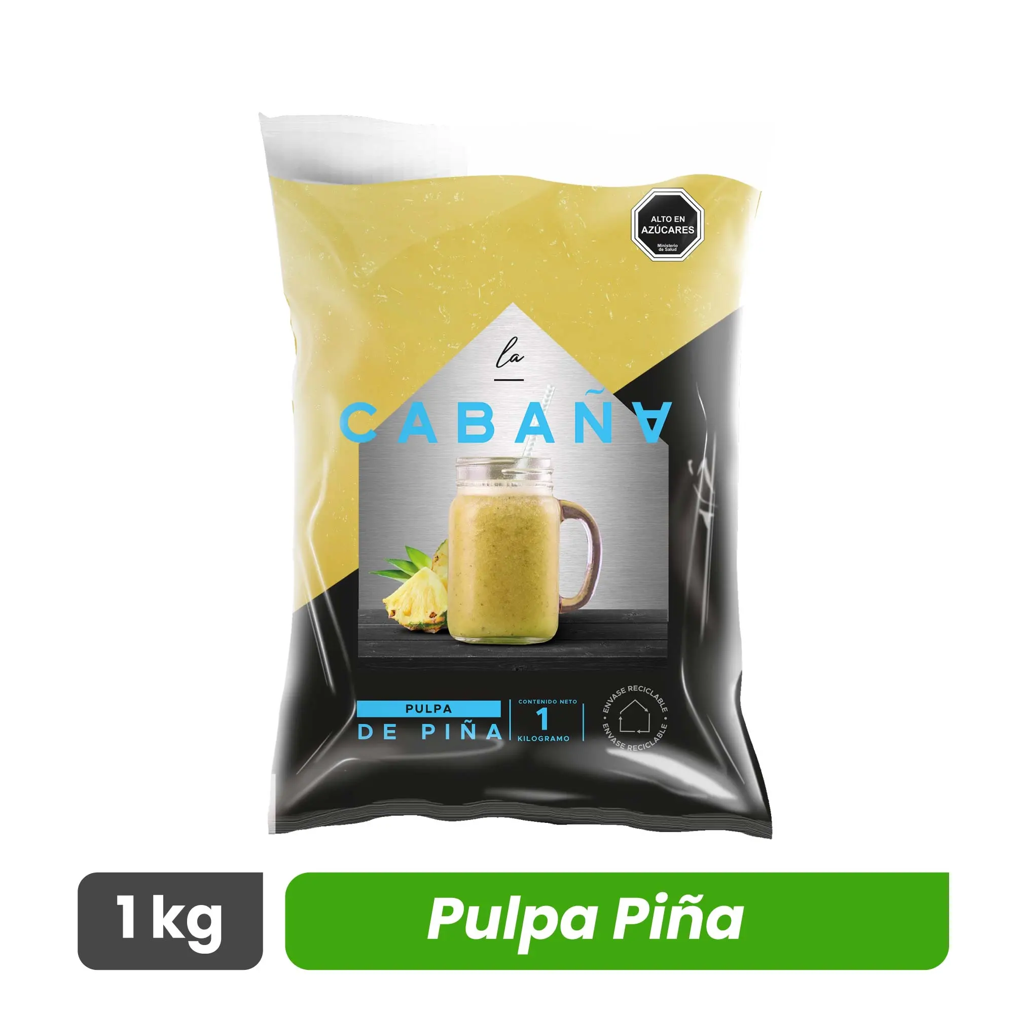 Pulpa de Piña - La Cabaña - Caja 10 kg