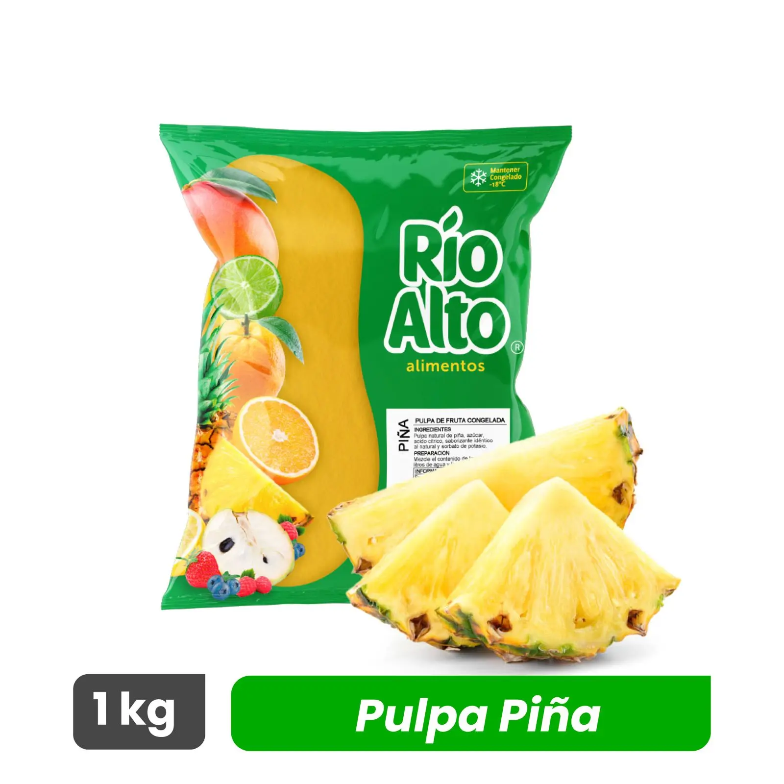 Pulpa de Piña - Río Alto - Caja 5 kg