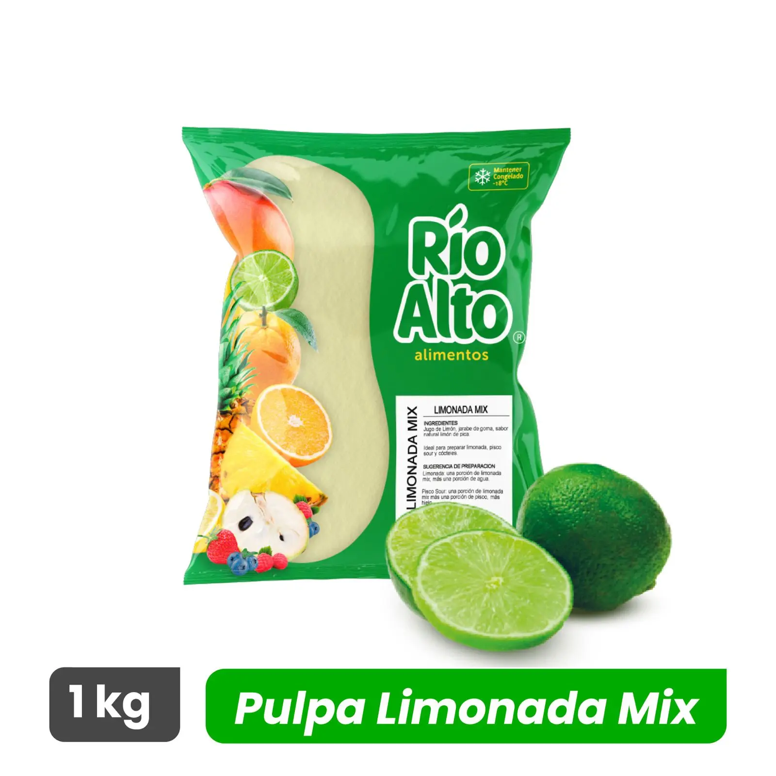 Pulpa de Limona Mix - Río Alto - Caja 5 kg