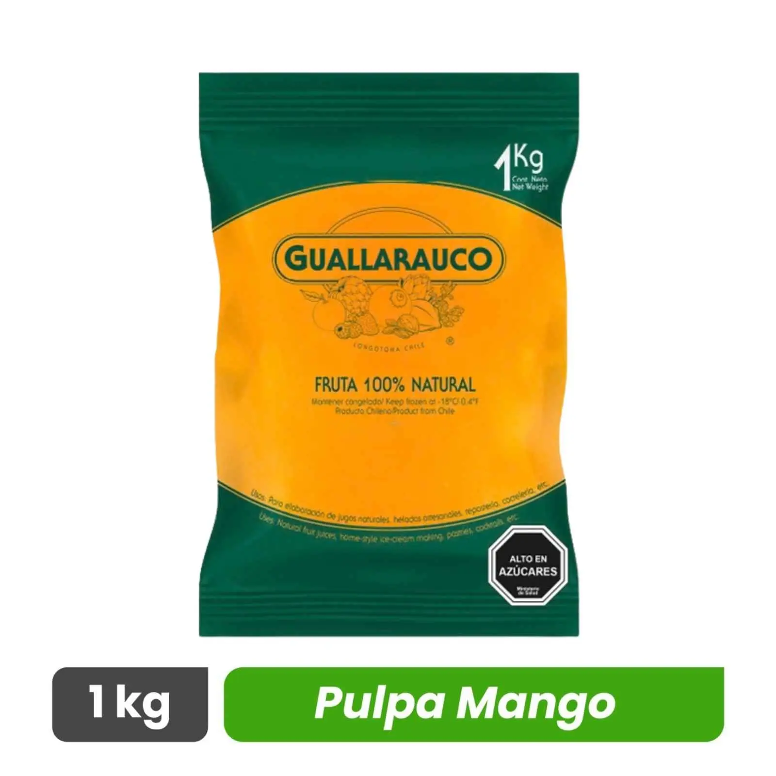 Pulpa de Mango - Guallarauco - Caja 10 kg