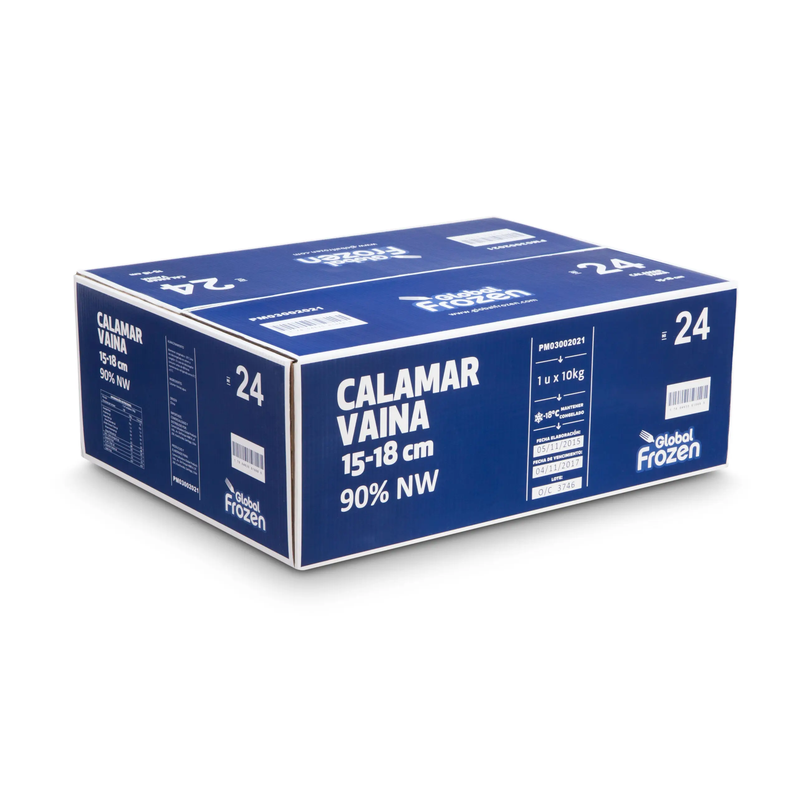 Vainas de Calamar - Caja 10 kg miniatura 2