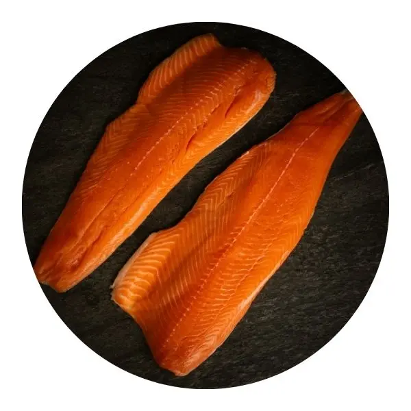 Filete de Salmón Salar sin Piel de 3 a 4 lb - Premium - Caja 10 kg miniatura 2
