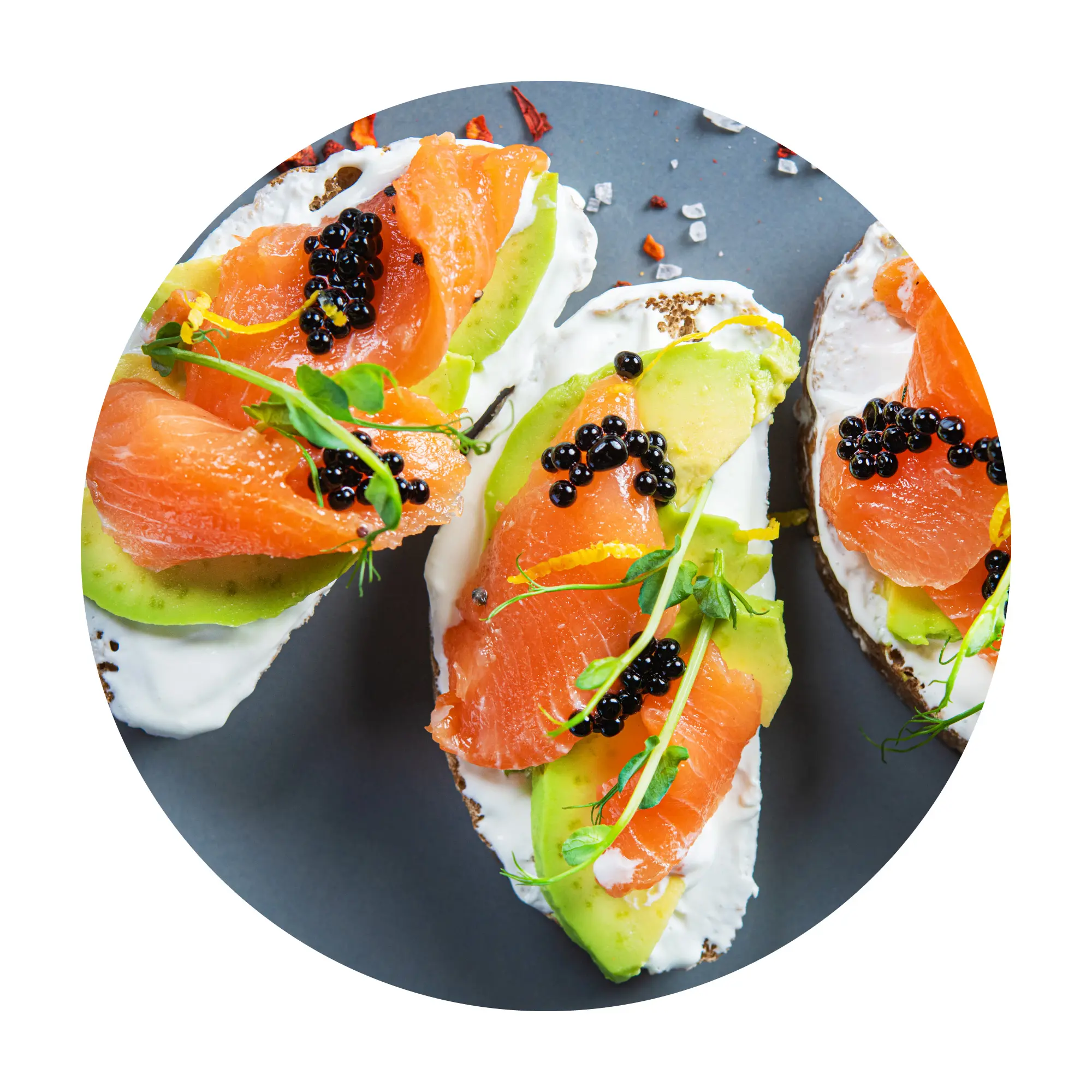 Salmón Ahumado en Frío Slice - Premium - Caja 5 kg miniatura 2