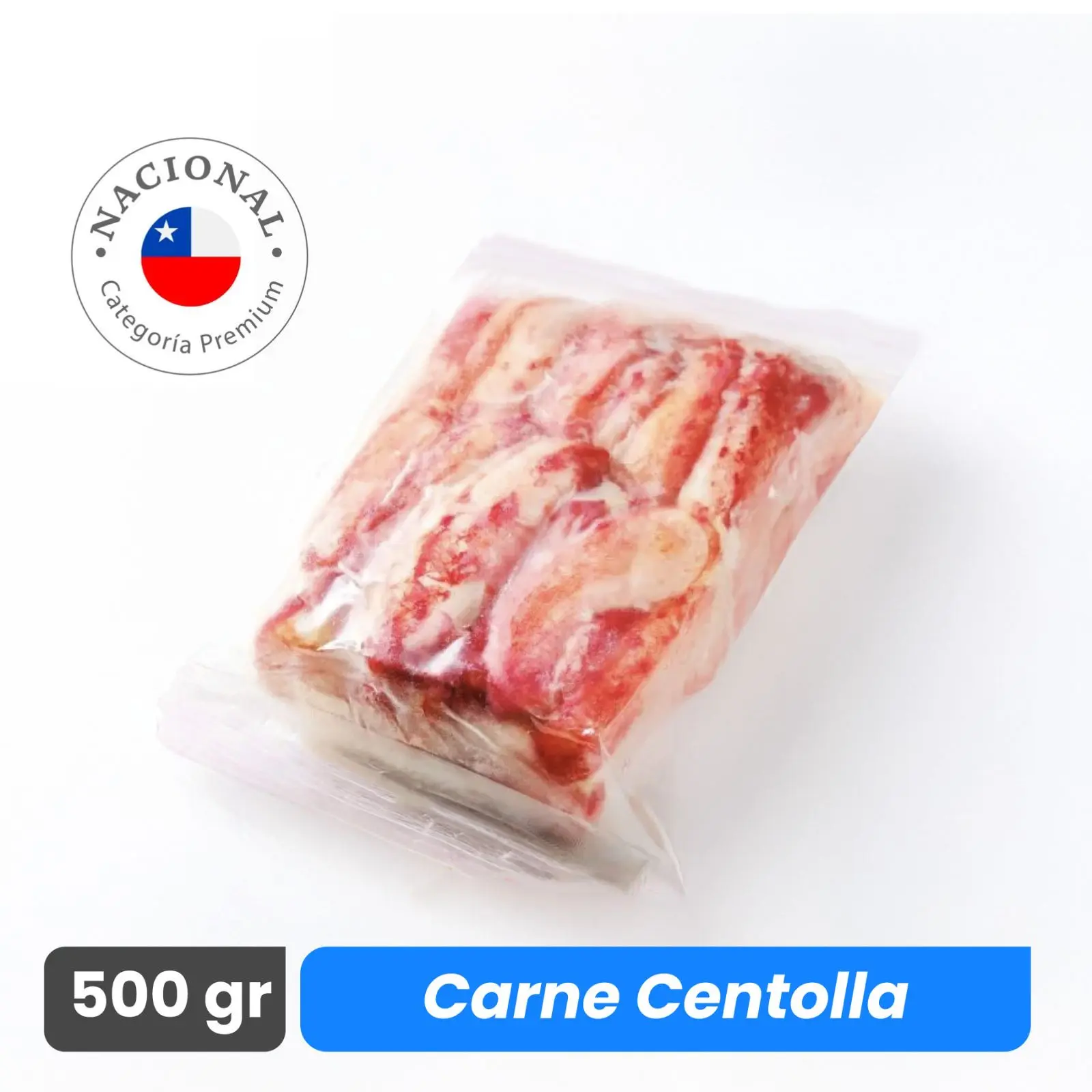 Carne de Centolla Desmenuzada y Cocida - Caja 5 kg
