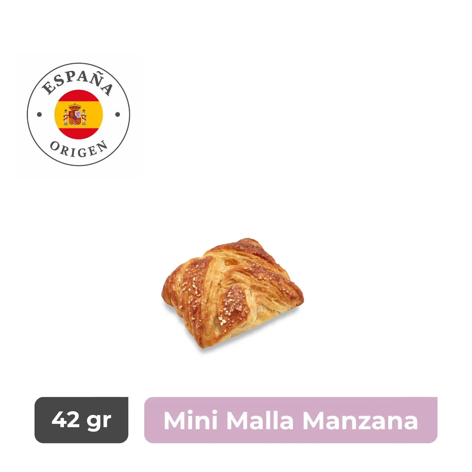 Mini Malla Danesa Manzana Y Pastelera - Caja 108 unidades
