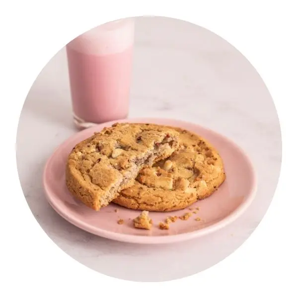 Galleta Chocolate Blanco con Frambuesa - Caja 34 unidades miniatura 2