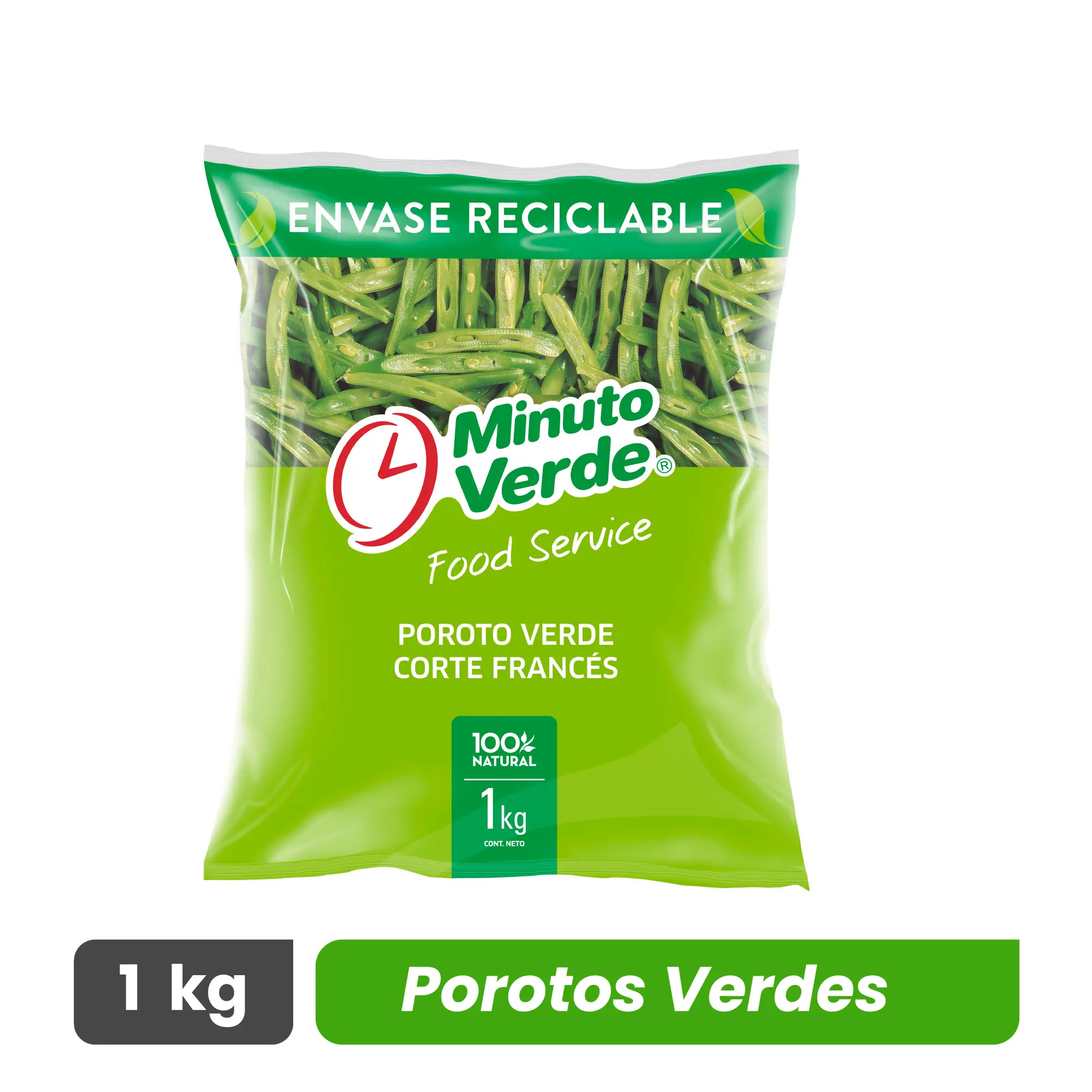 Poroto Verde Corte Francés - Caja 9 kg