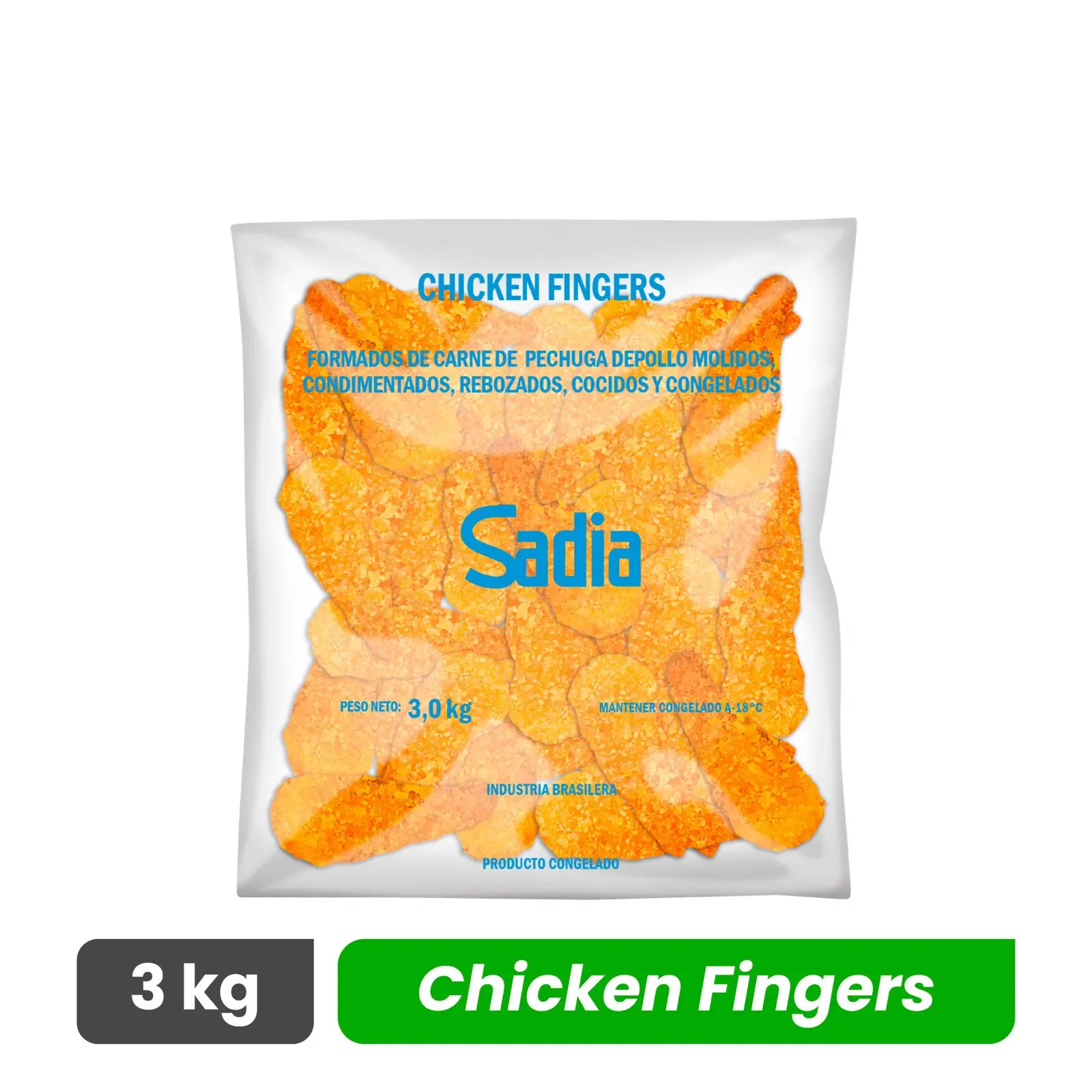 Chicken Fingers - Sadia - Caja 6 kg