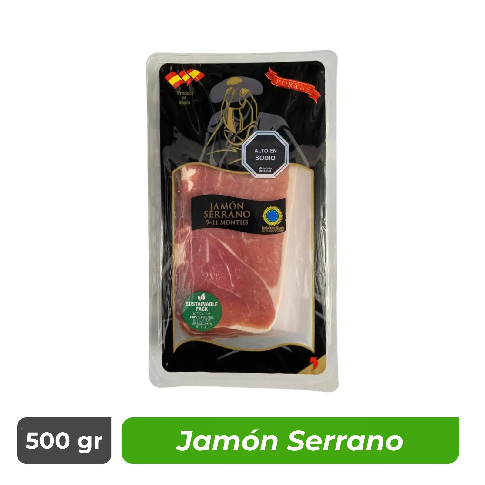 Jamón Serrano - Caja 4 kg