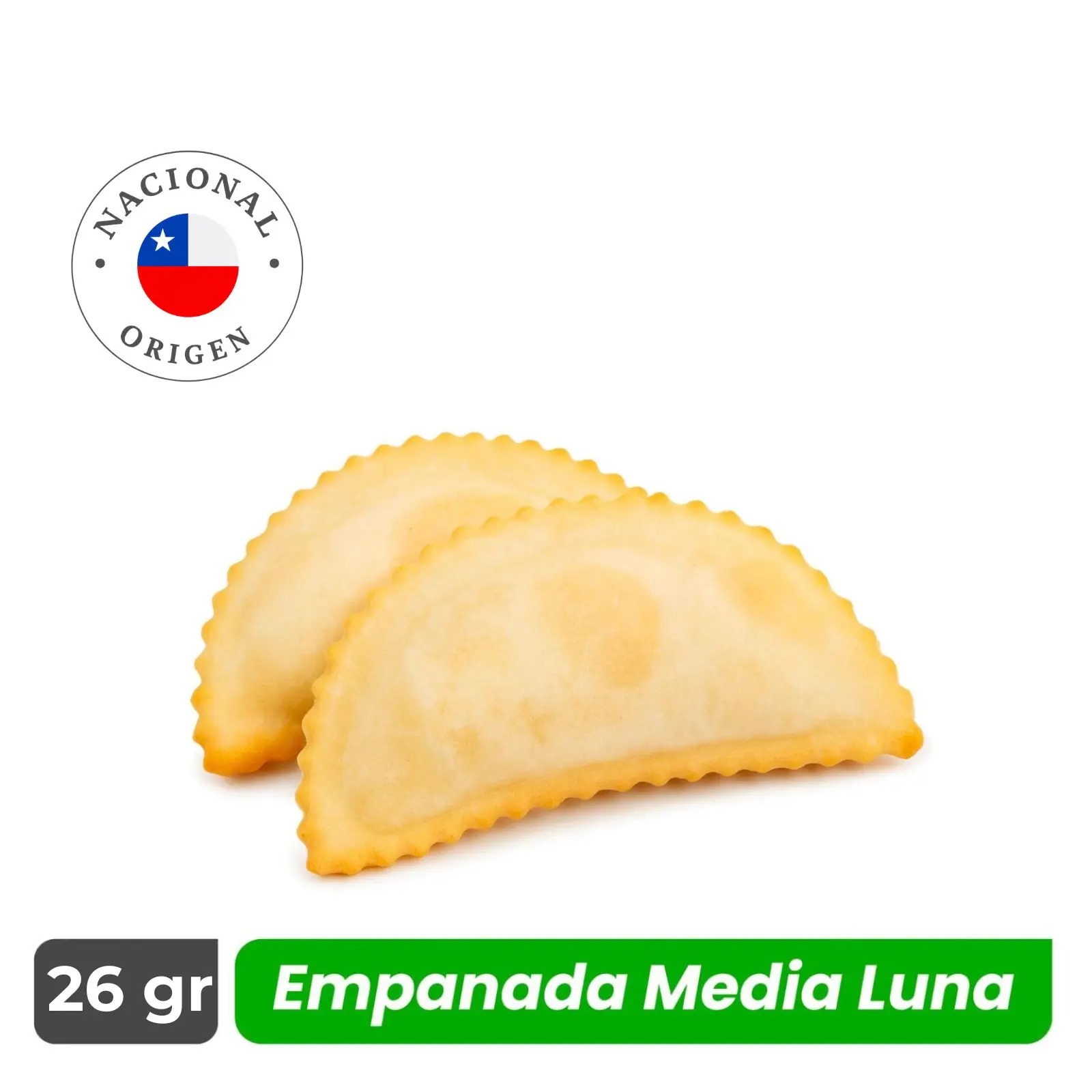 Empanadas Media Luna de Queso - Caja 160 unidades