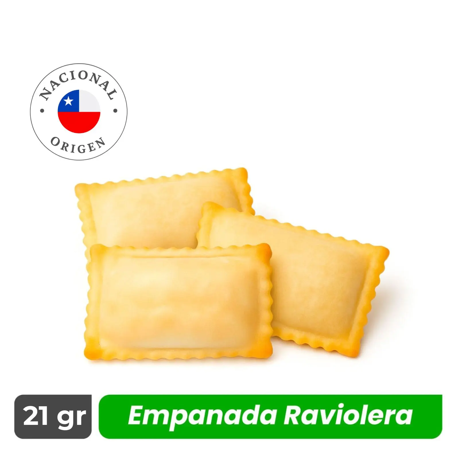 Empanadas Ravioleras de Queso - Caja 288 unidades