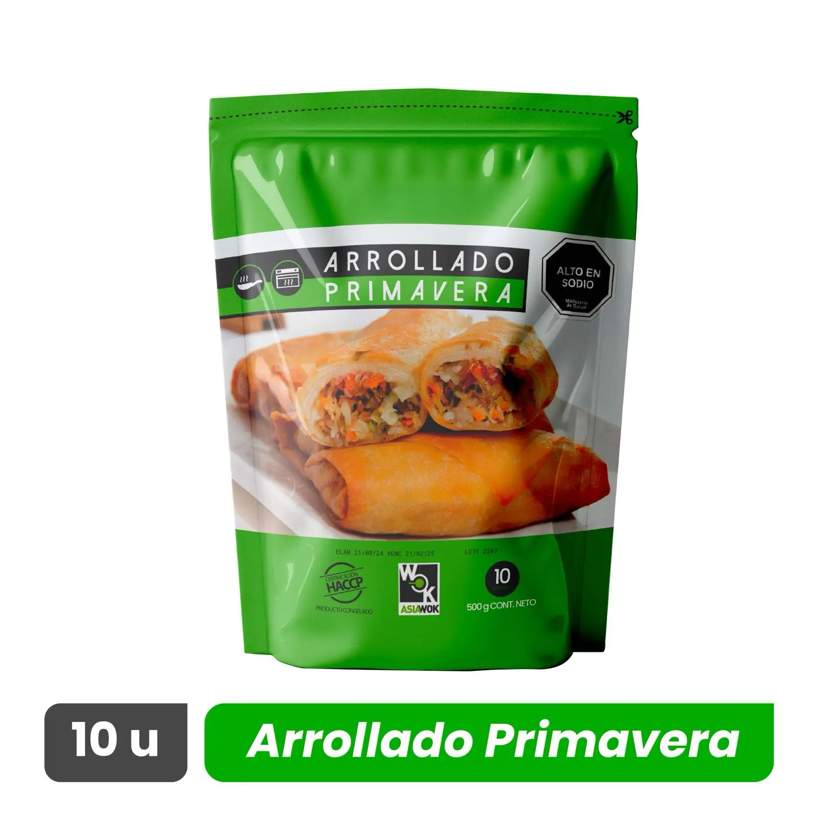 Arrollados Primavera - Asia Wok - Caja 80 unidades
